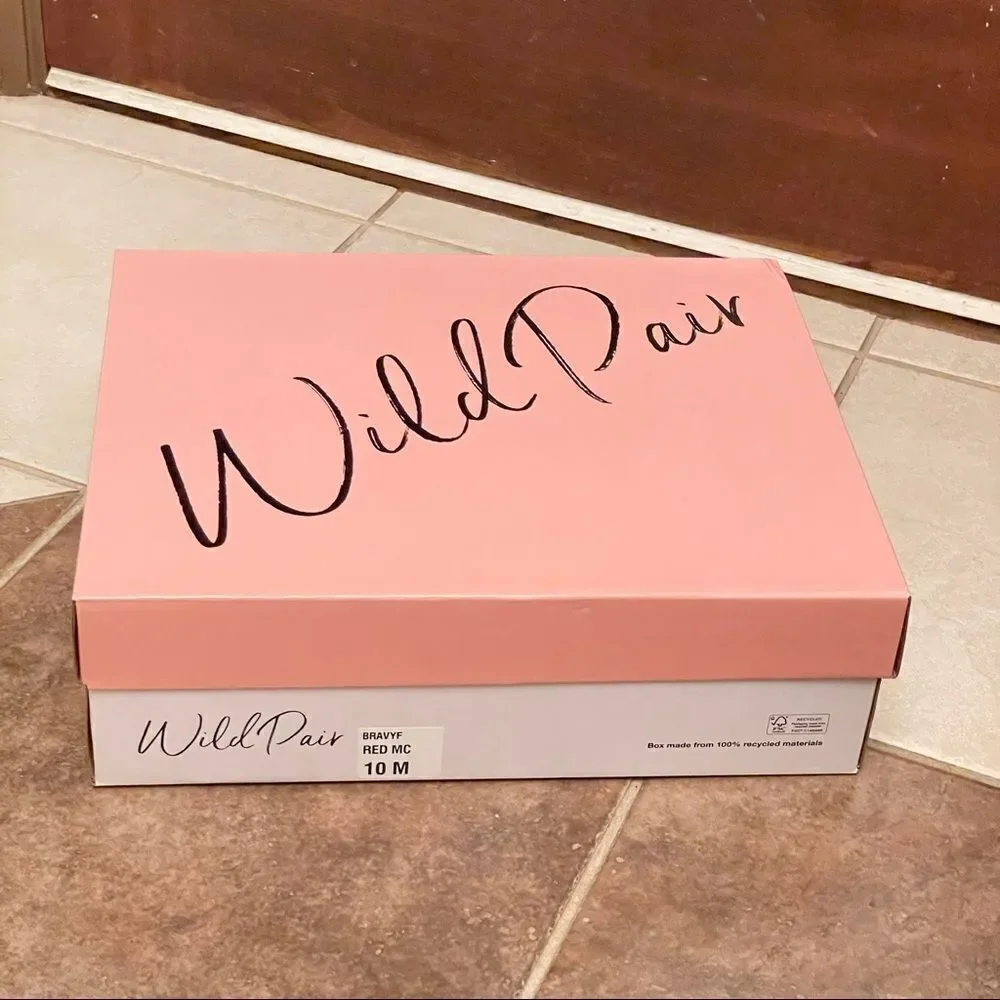 NWT Wild Pair 6 & 10 Bravy Over-The-Knee Stretch Suede Block Heel Boots New Box